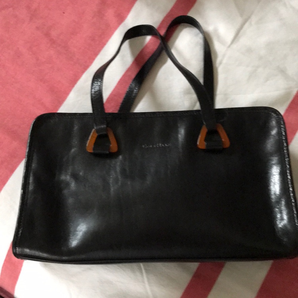 Cole Haan black leather bag